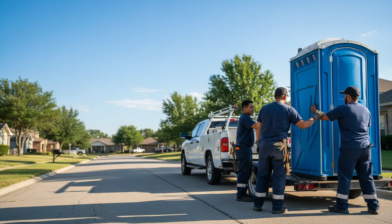Portable Toilet Rental in Saint Louis, OK near me
